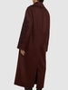 Double-breast wool long coat