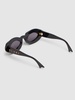 Dark Doodad black acetate sunglasses