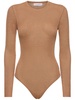 Long sleeve stretch viscose bodysuit