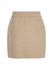 Onagro wool blend jersey mini skirt