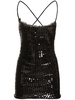 Sequined mini dress