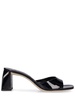 70mm Romy patent leather mules