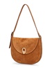 The Tondo suede leather hobo bag