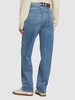 Loris high rise denim straight jeans