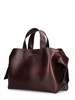 EW Musubi aged leather tote bag