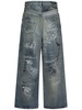 Baggy cotton jeans