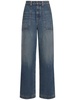 Hewitt high rise straight jeans