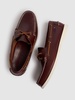 Dockside Portland waxed leather loafers