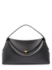 T-Lock palmellata leather top handle bag