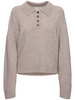 Homere cashmere polo sweater