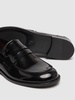 20mm Tilda brushed leather loafers