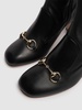 75mm Lady Horsebit leather boots