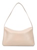 Soft smooth leather shoulder bag