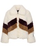 Luna reversible shearling jacket