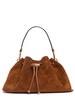 E/W Bon Bon suede bucket bag