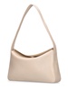 Soft smooth leather shoulder bag