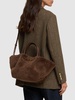 Midi New York shearling tote bag