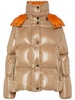 Parana lacquered nylon down jacket