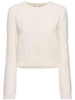 Wool & cashmere knit cardigan