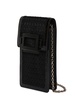 Belle Vivier leather phone holder