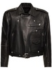 Jumbo Bauhaus leather jacket