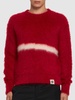 Mohair blend knit sweater