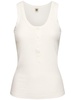 Bella lyocell blend rib knit tank top