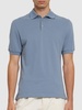 Cotton piquet polo