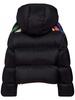 Tech oversize hood puffer ski jacket