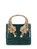 Medium Roar croc embossed bag