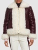 Luna reversible shearling jacket