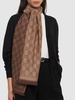 GG wool jacquard scarf