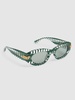 BV1322S Mitre acetate oval sunglasses