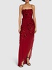 Embroidered long dress