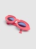 Dark Doodad pink acetate sunglasses