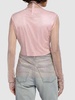 Valdai embellished mesh top