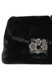 Mini RV Bouquet faux fur clutch