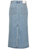 Rona cotton denim long skirt