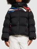 Tech oversize hood puffer ski jacket