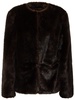 Calista faux fur short coat