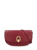 The Tondo Crescent leather shoulder bag