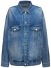 Large fit Japanese cotton denim jacket