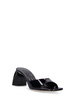 70mm Romy patent leather mules