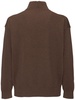 Super fine wool rib knit sweater