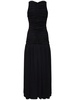 Evidente draped long dress