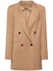 Nebbie wool double breast blazer