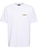 Grosgrain-Trimmed Logo-Embroidered Cotton-Jersey T-shirt