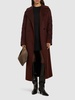 Double-breast wool long coat