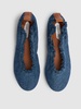 10mm Denim ballerinas