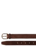 2.5cm Wrap leather belt